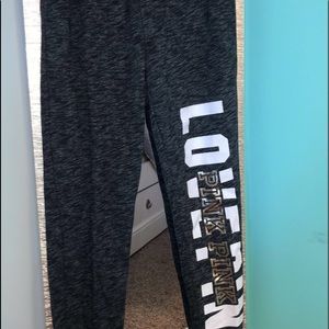 XS Love Pink Sparkle Joggers!